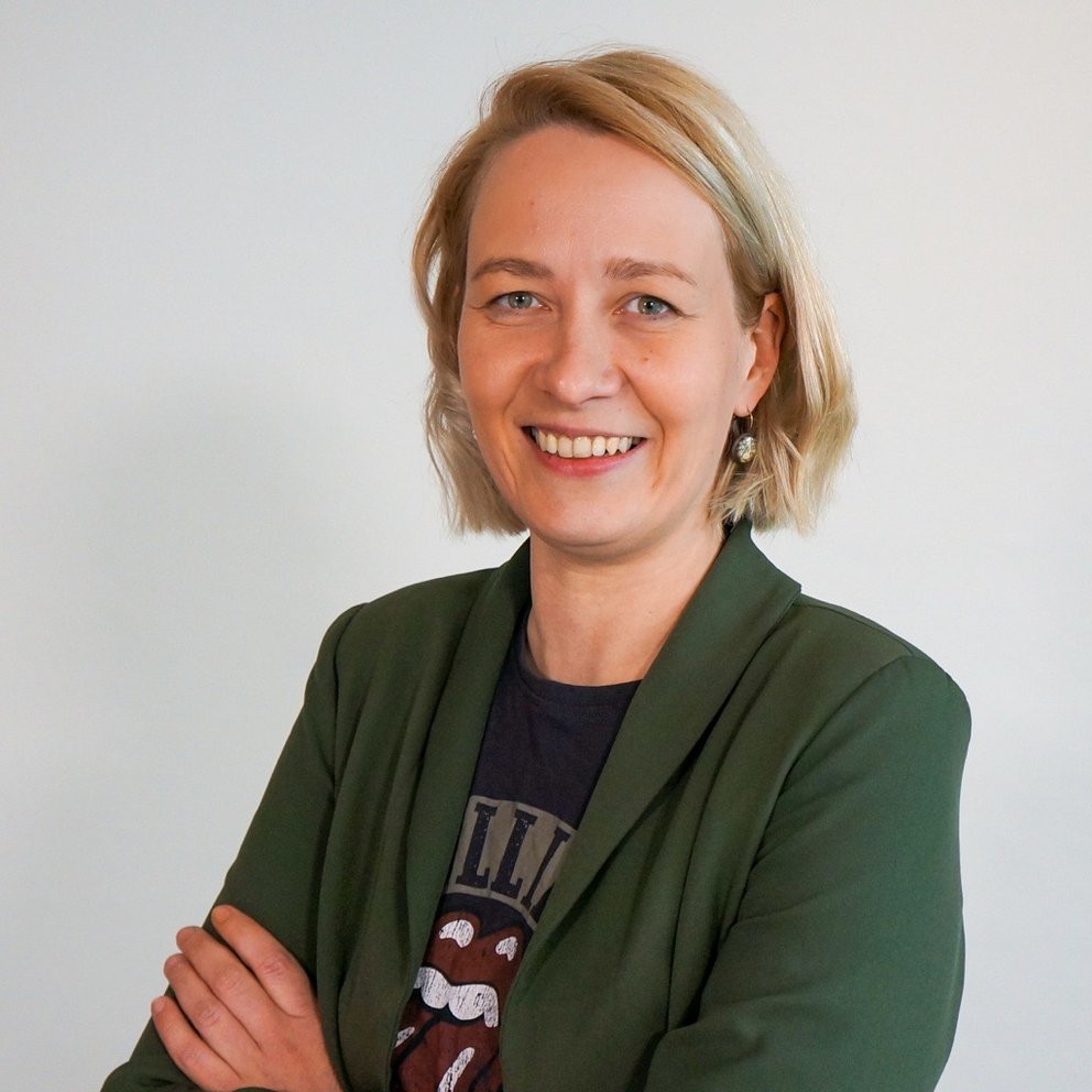 Julia Strunck - Case Managerin (DGCC) Julia Strunck, Case Managerin (DGCC), im Zentrum für Beatmung und Intensivpflege.